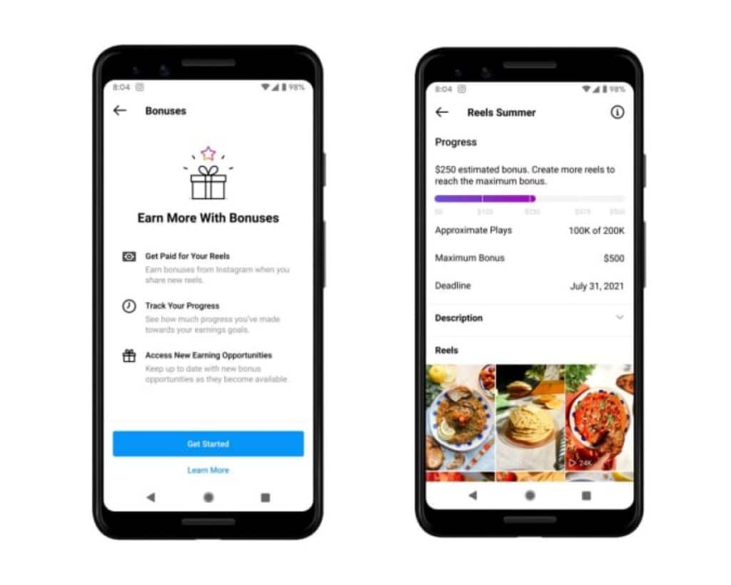 Facebook und Instagram wollen mehr als 1 Milliarde US-Dollar an Creator verteilen 2 Facebook Instagram Bonusprogramm