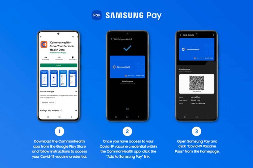 Samsung Galaxy: Corona-Impfpass im Pay Wallet 2 Samsung Pay Wallet Impfpass