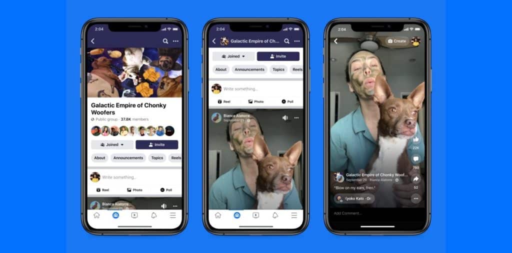 Facebook startet TikTok-Klon Reels 4 Facebook Reels
