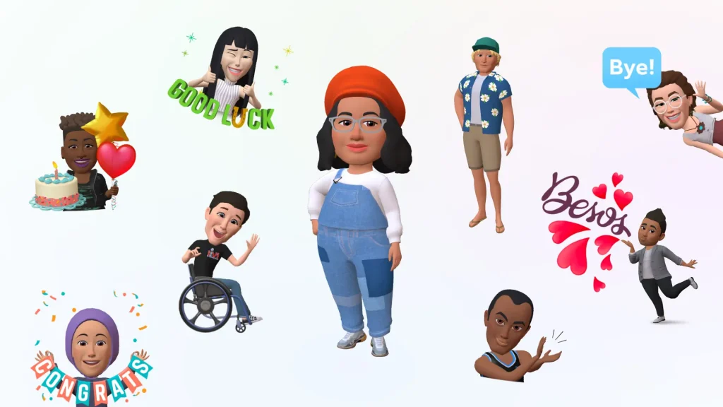 Meta Facebook neue 3D-Avatare