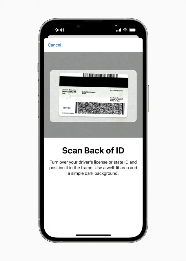 Arizona erlaubt als erster Bundesstaat Führerschein im Apple Wallet 4 Apple Wallet Führerschein