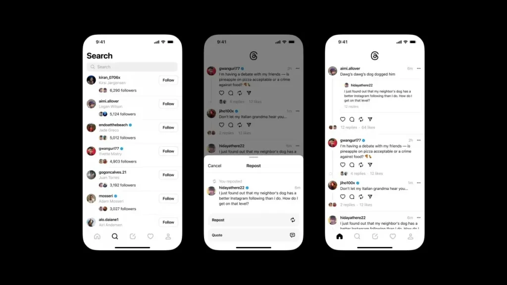 Threads ab sofort in Europa verfügbar 3 Threads