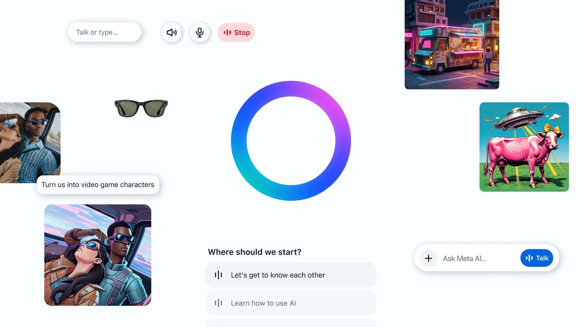 Neue Meta AI-App mit Bildgenerierung ist da 1 Meta AI-App