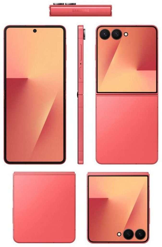 Samsung Galaxy Z Flip7 und Flip7 FE: Neue Bilder und Preise 4 Samsung Galaxy Z Flip7