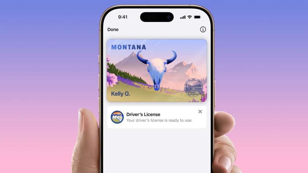 iPhone-Führerschein-Support jetzt auch in Montana 2 Apple iPhone Montana Digital ID Wallet App