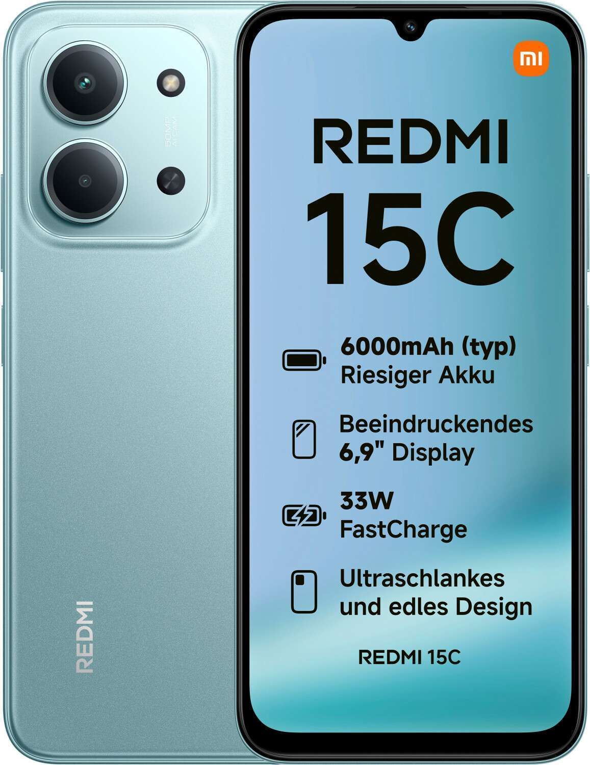 Xiaomi Redmi 15C 5G 5 Xiaomi Redmi 15C 5G Mint Green