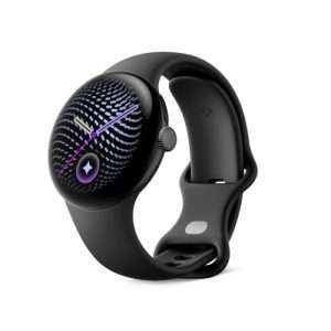 Google Pixel Watch 5 (41 mm) - Smartwatch - Black Case/Obsidian Band, Wi-Fi